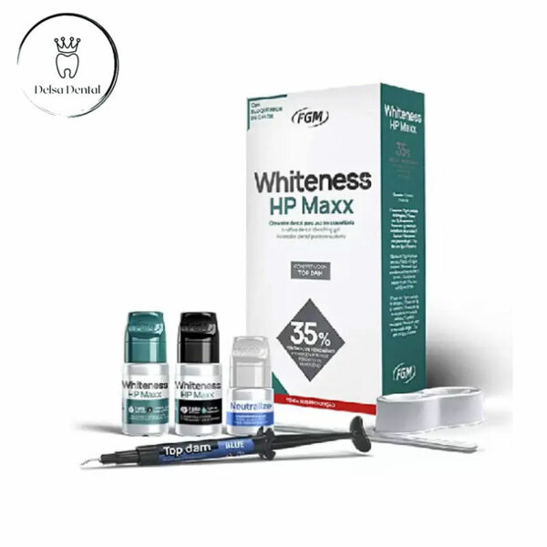 کیت بلیچینگ نوری مطب ۳۵% FGM Whiteness HP Maxx