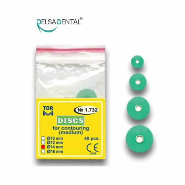دیسک پرداخت مرکزدار سبز TorVM – Polishing Disc