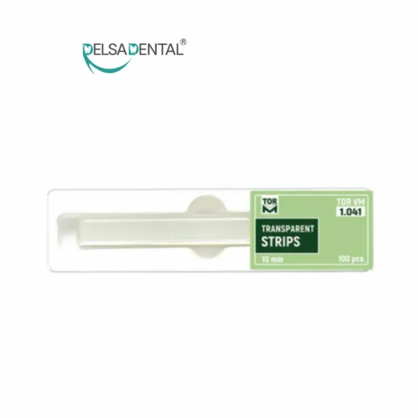 نوار شفاف برش خورده 100 عددی عرض 10 میلی متر TorVM Transparent Strips