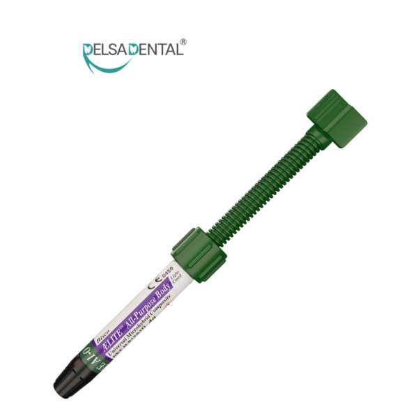 کامپوزیت نانوفیل نورکیور سری Dentin – Aelite All‑Purpose Body 4g بیسکو