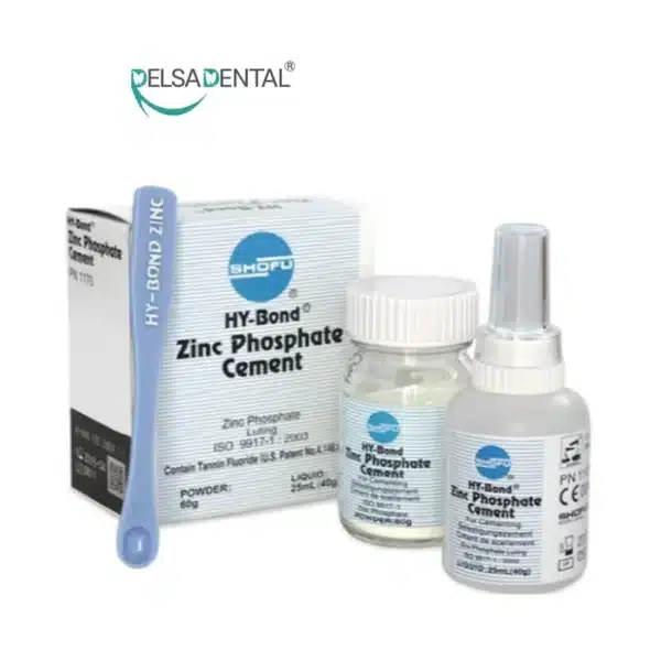سمان زینک فسفات برنا (Zinc Phosphate Cement ) 60g Powder + 25ml Liquid