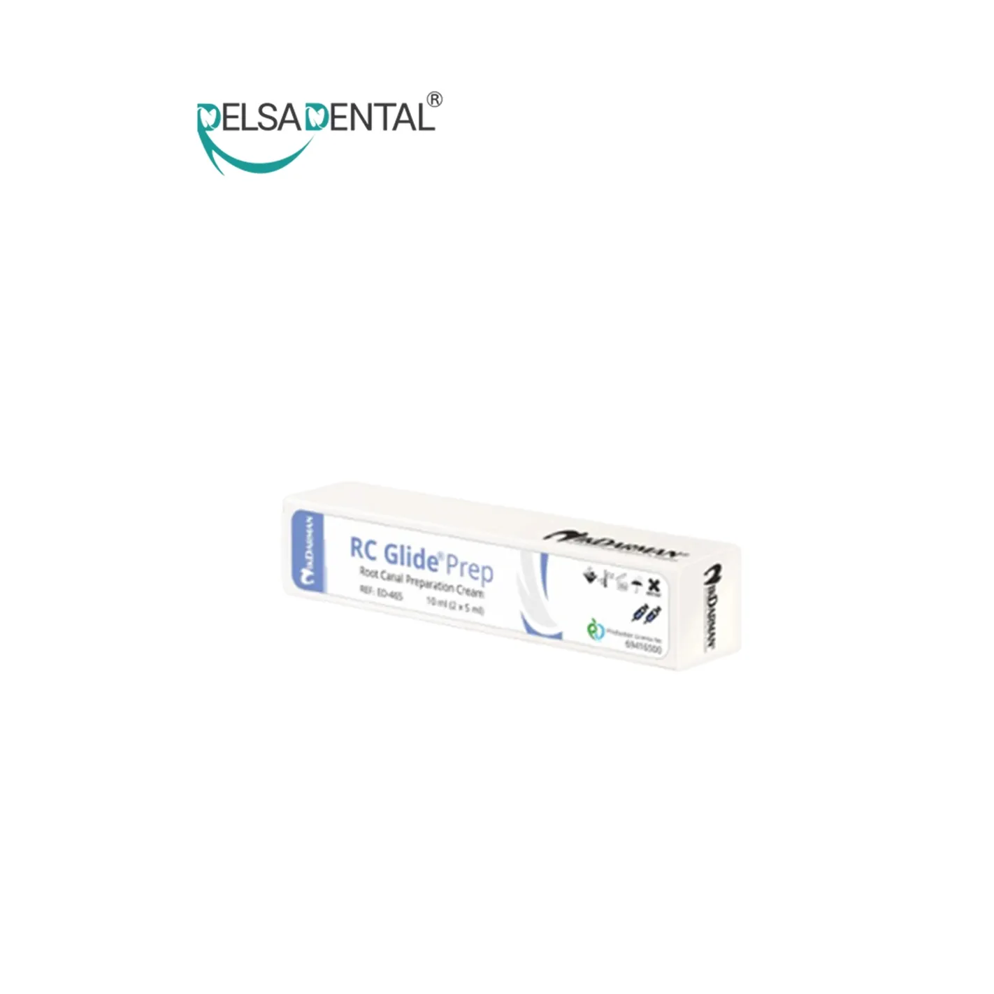 کرم نرمکننده و تعریضکننده کانال RC Glide™ Prep نیک درمان - ۱۰ میلیلیتر (۲ سرنگ ۵ مل)